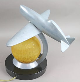 Art Deco Plane Lamp 1949