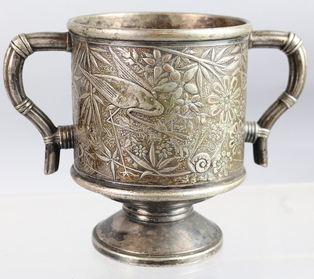 1880s Pairpoint Silver Loving Cup Detailed (1 of 3)