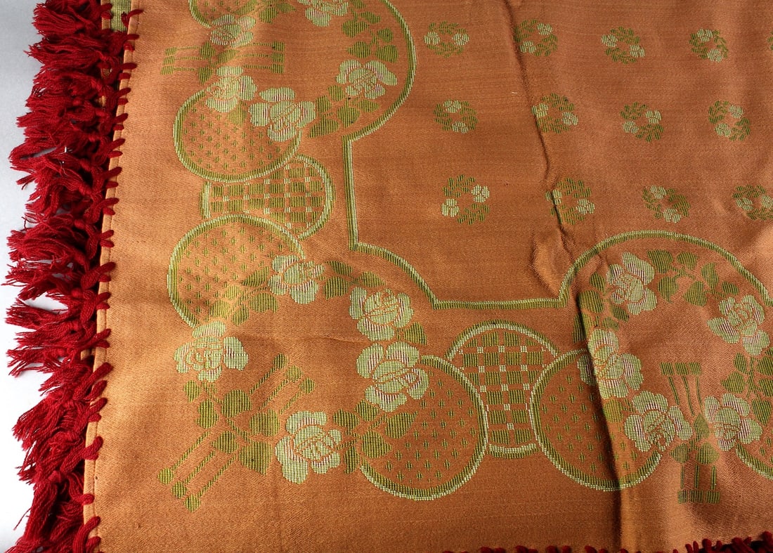 Arts & Crafts Woven Large Textile Scottish Design (1 of 6)