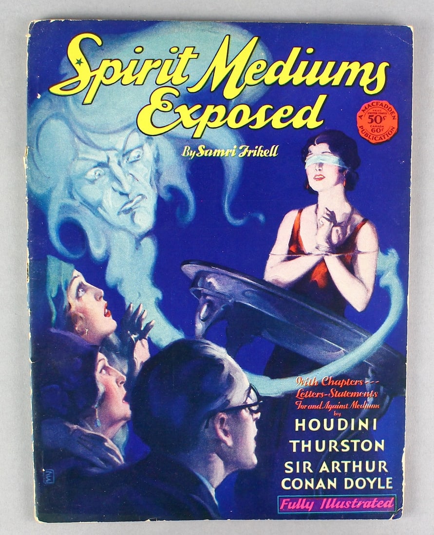 1930 Spirit Mediums Exposed-Houdini, Thurston, Conan Doyle (1 of 5)