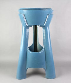 Roseville Matte Green Chloron Teco Pedestal Base