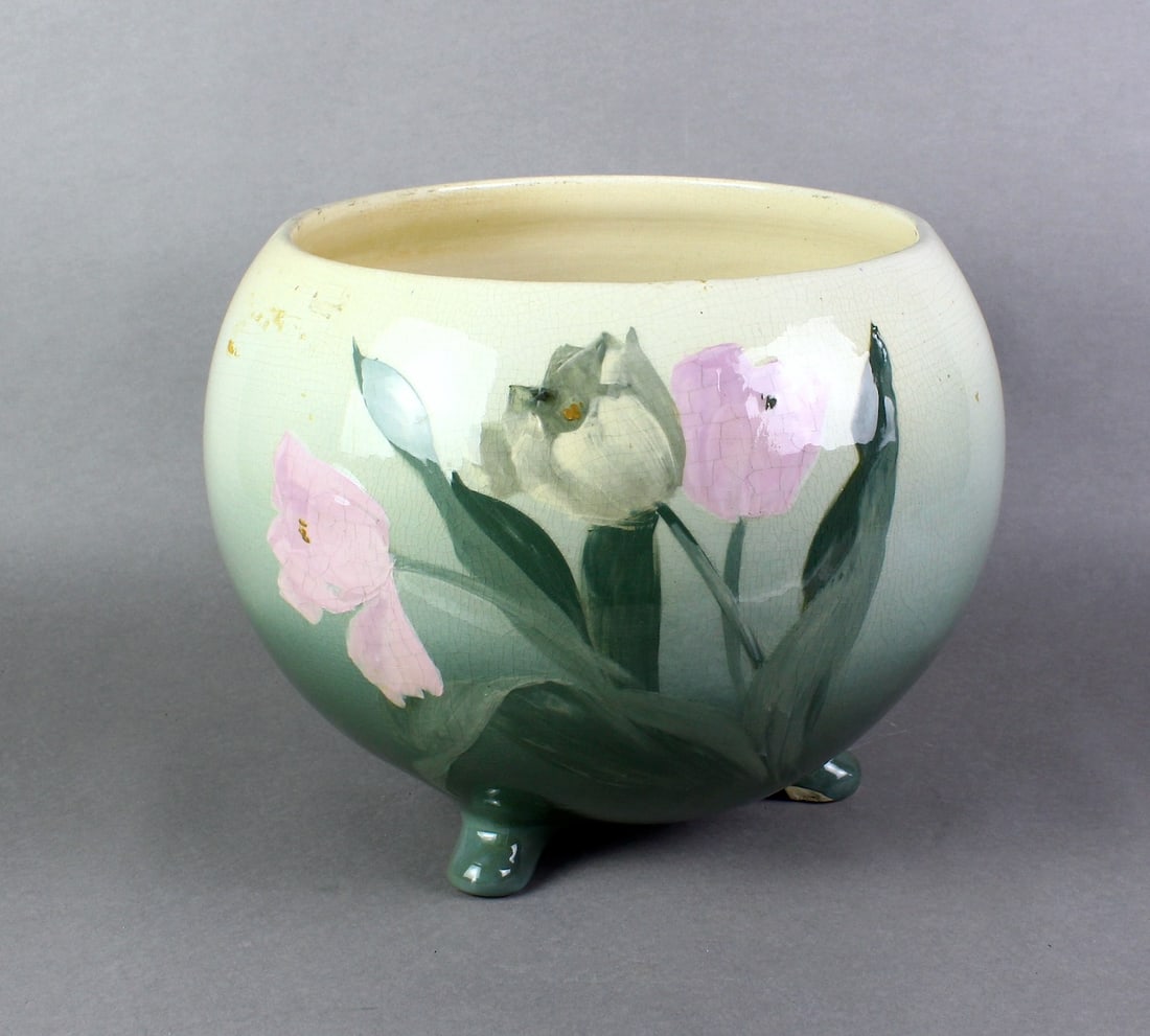 Roseville Rozane Large Hand Painted Vase (1 of 3)