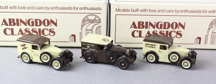 3 Abingdon Classics Vans in Box