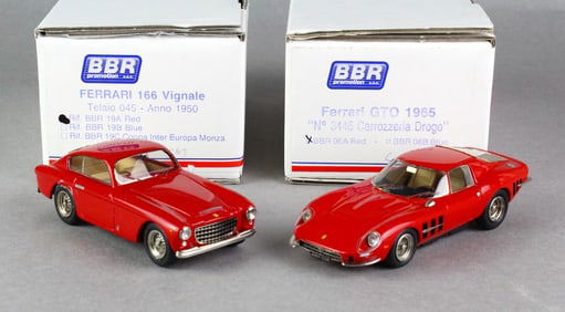 BBR Ferrari Cars in Box