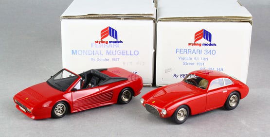 BBR Ferrari Cars in Box