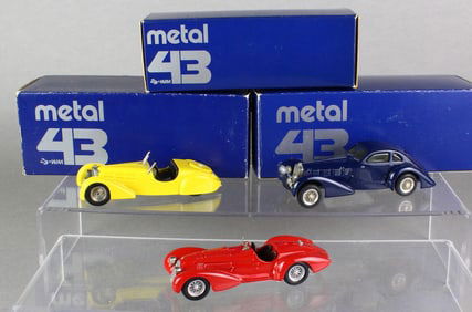 Metal 43 Cars in Box