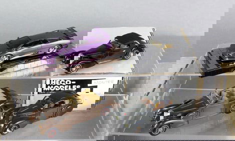 Heco-Modeles Bugatti & Laborghini Cars in Box