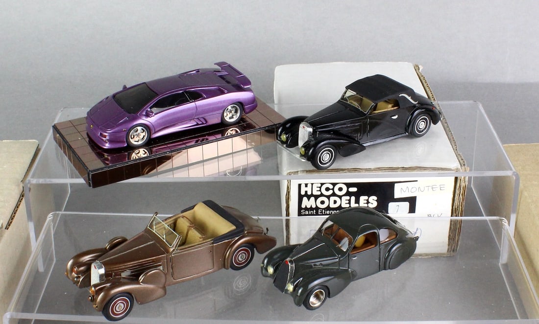 Heco-Modeles Bugatti & Laborghini Cars in Box (1 of 4)