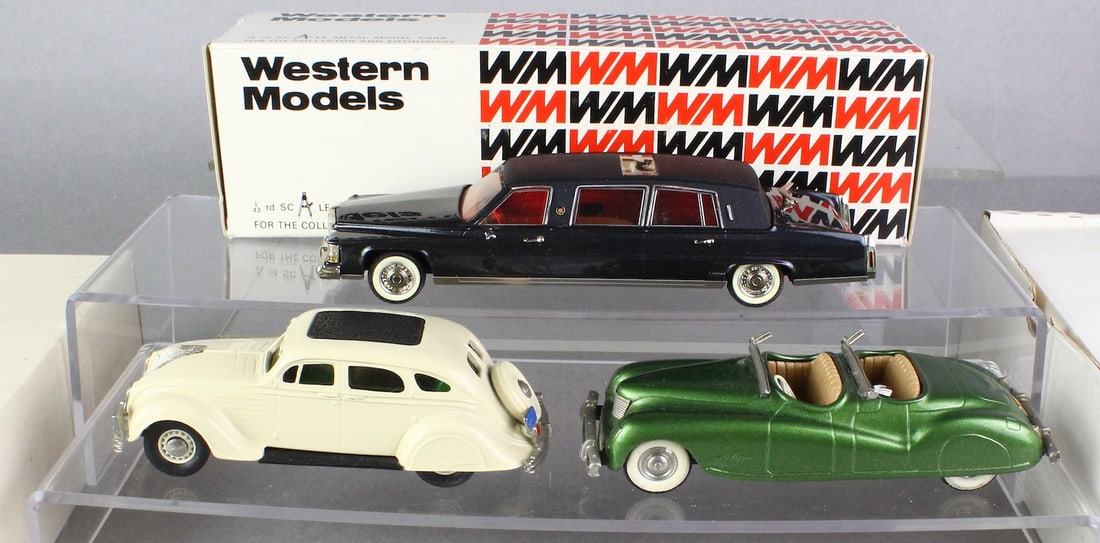 Brooklin & Western Models 1/43 Cars in Box (1 of 4)