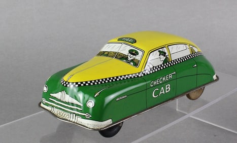 1950s Courtland Checker Cab Wind Up