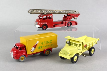 Dinky Heinz Big Bedford, Supertoy Truck & Fire Escape Truck