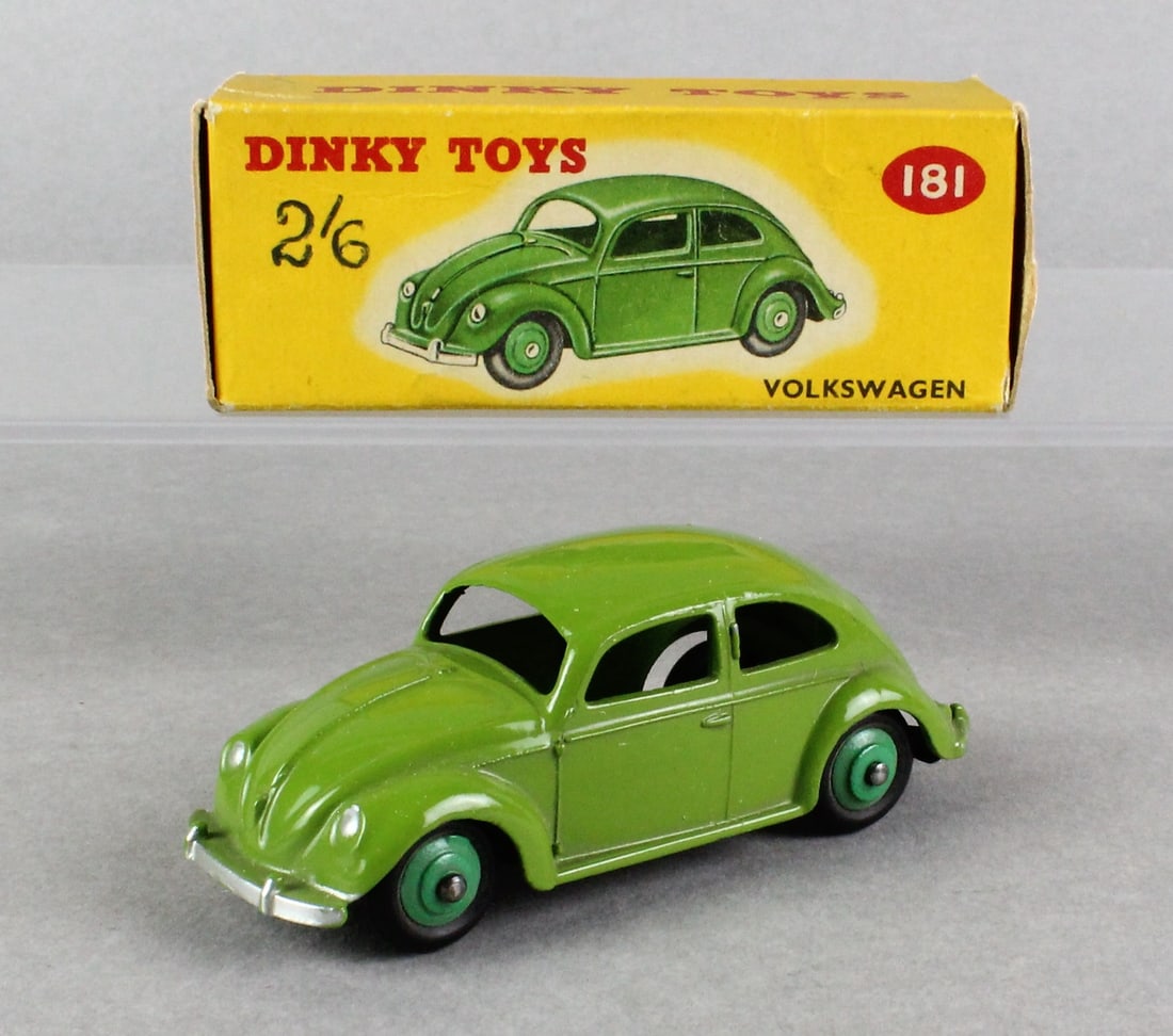 Dinky Toys 181 Volkswagen In Box: Dinky Toys 181 Volkswagen In Box. Excellent NM example.