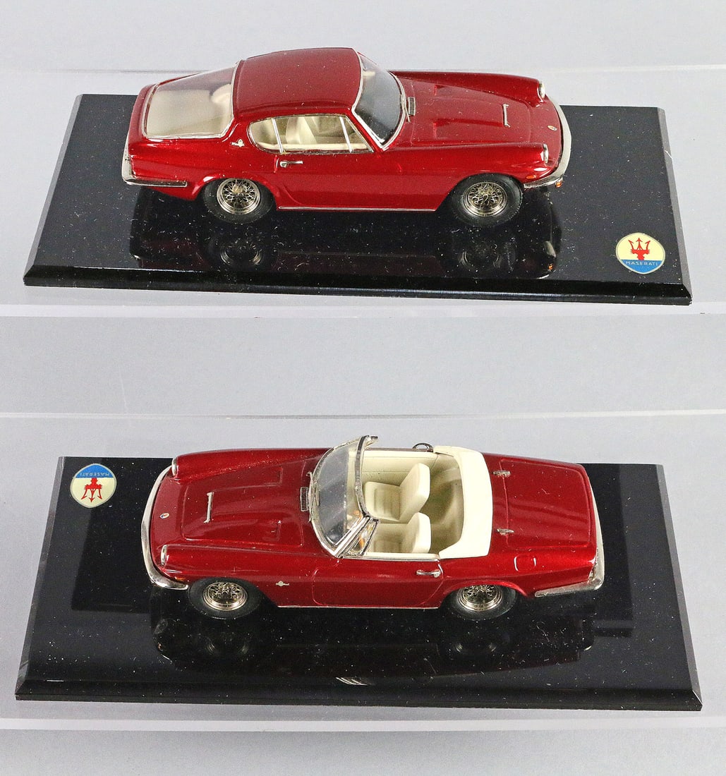 Replicar Maserati Diecast Lot in Presentation Box: Replicar Diecast Lot, Maserati Models