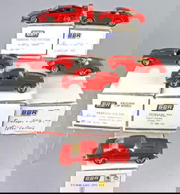 BBR Diecast Ferrari Model Cars in Box Lot of 6