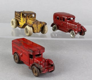 Cast Iron Sedan & Trucks