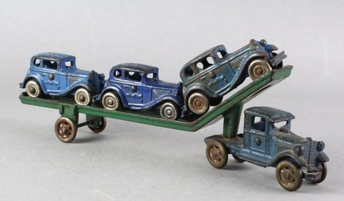 A.C. Williams Austin Car Carrier Transporter & Cars