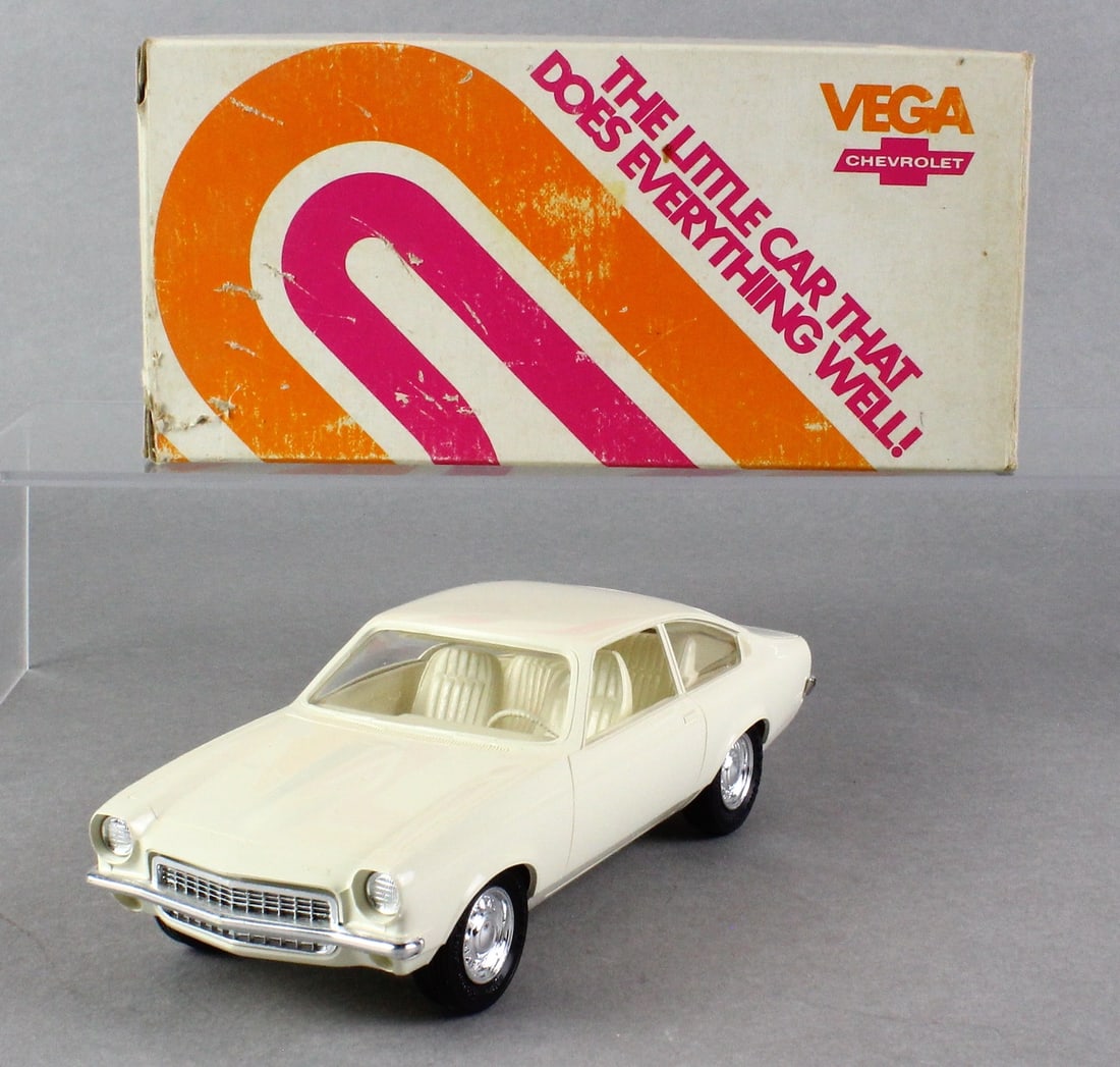 1972 Chevrolet Vega Dealer Promo Car in the Box: 1972 Chevrolet Vega Dealer Promo Car in the Box. Excellent.