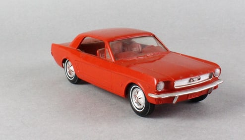 1966 Ford Mustang Red Hardtop Dealer Promo Car