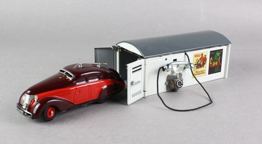 Schuco Radio 5000 Car & Garage