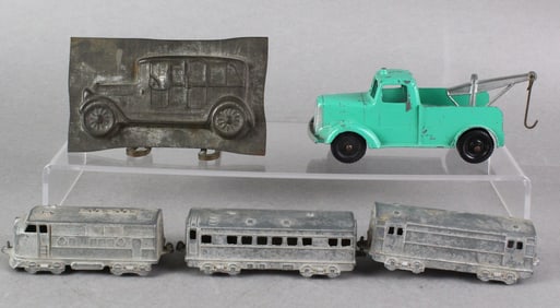 1920s Limousine Chocolate Mold & Tootsietoys