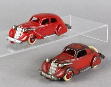 1930s Hubley Cast Iron Studebaker Coupes