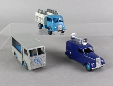 3 Dinky Toys Trucks