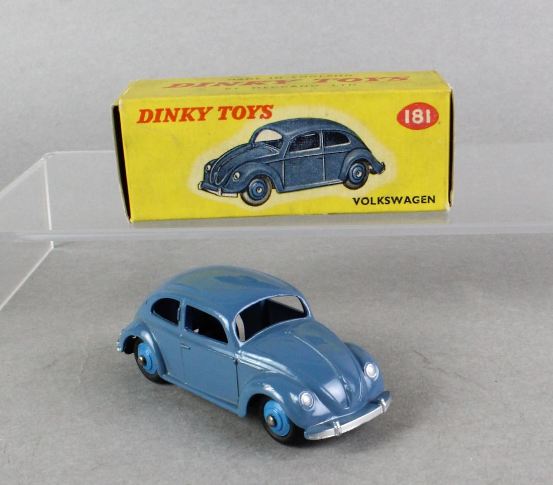 Dinky Toys Volkswagen #181 in Box: Dinky Toys Volkswagen #181 in Box. Near mint in original box.