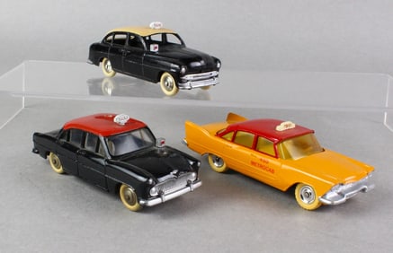 Dinky Toys French Taxi Cabs, Simca, Ford & Canada