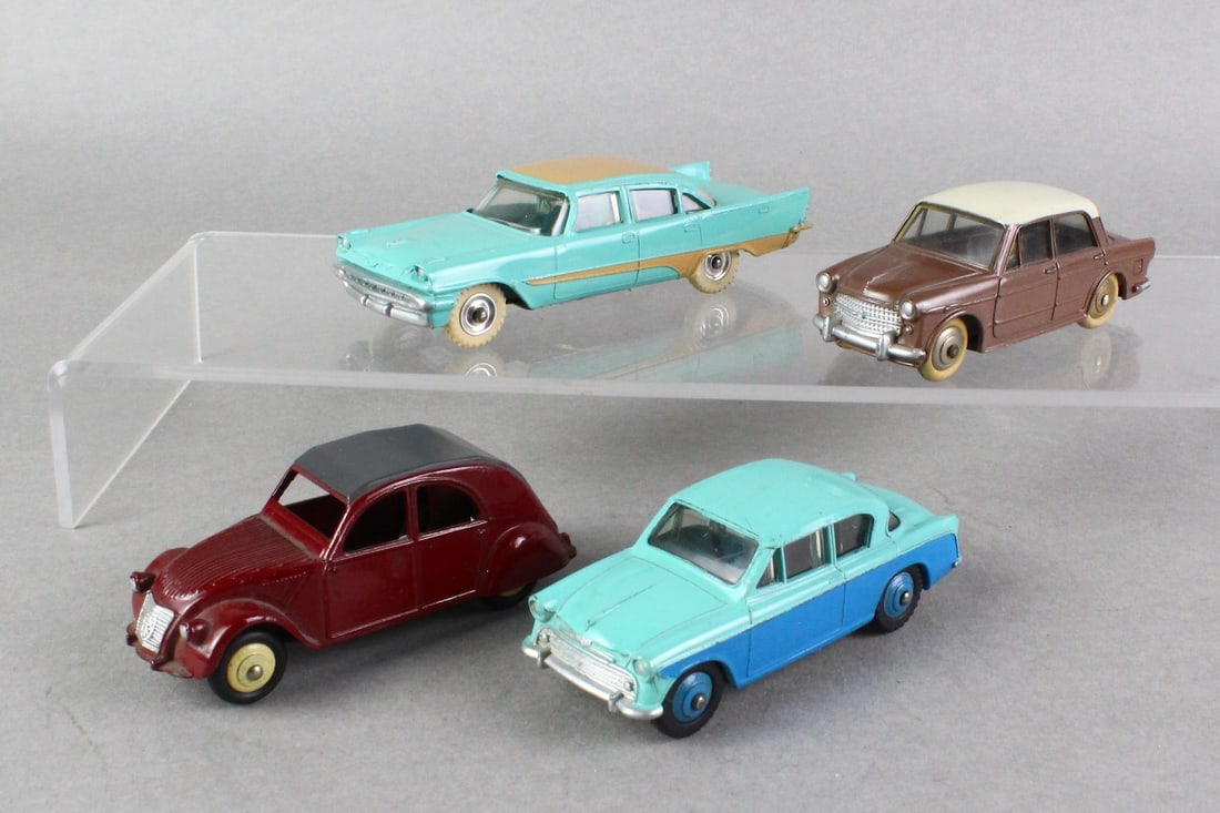 Dinky Citroen, Desoto, Sunbeam, Fiat (1 of 5)