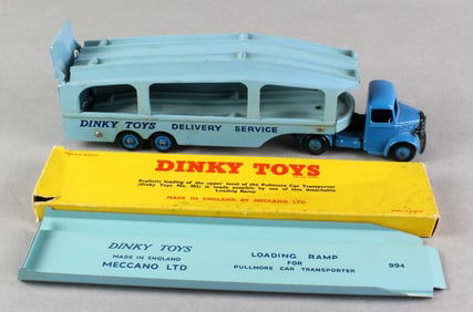 Dinky Car Pullmore Transporter & Ramp in Box