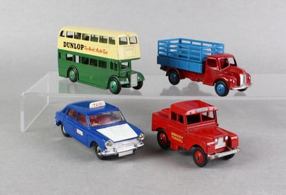 Dinky Mersey Tunnel, Austin 1800, Bus, Dodge Truck