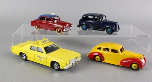 Dinky Taxi Cab Lot 4 with Chrysler 39E