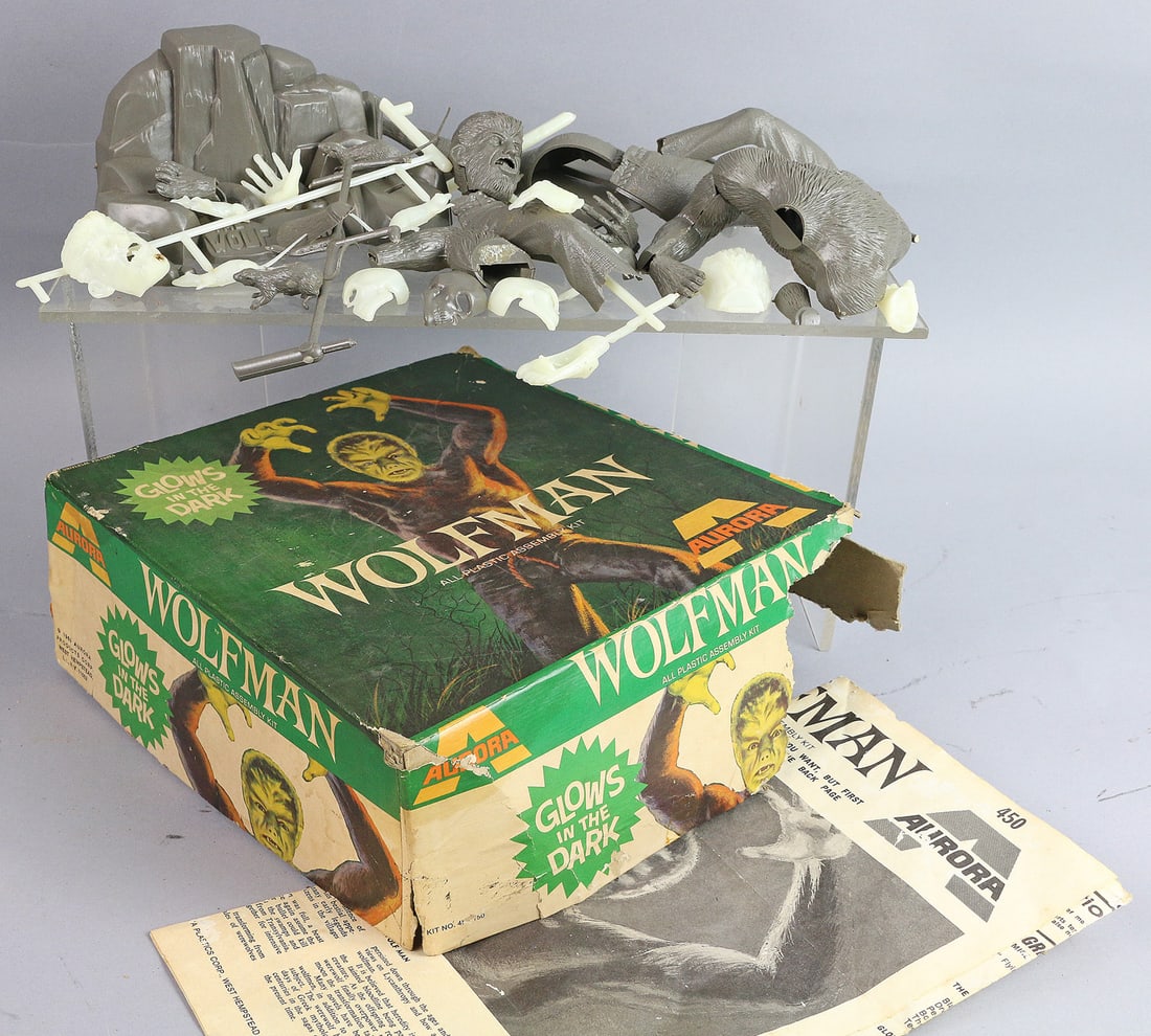 Nintendo Switch AURORA THE WOLF MAN KIT NO.425(1962) AURORA THE WOLF MAN KIT NO.425(1962)