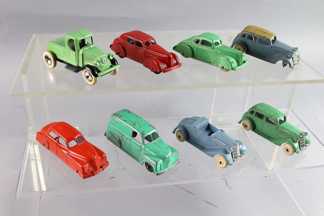 Tootsietoy Lot: Tootsietoy Lot, 8 total, 3"