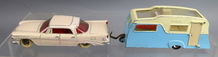 Dinky Chrysler Saratoga Four Berth Caravan Lot