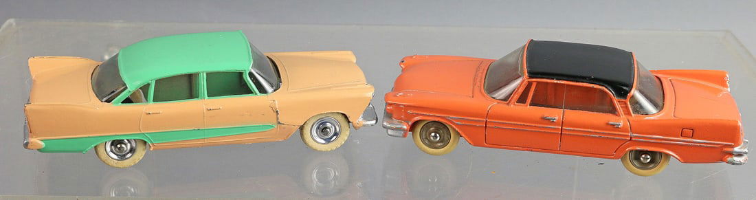 Dinky Desoto Diplomat, Plymouth Plaza Lot (1 of 3)