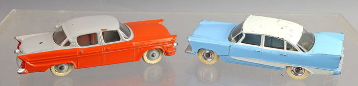 Dinky Plymouth Plaza, Packard Clipper Lot