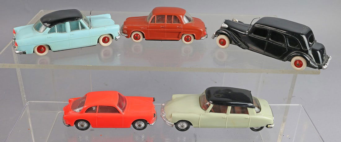 Norev Car Lot Citroen, Simca Versailles, Renault, Alfa Romeo (1 of 3)