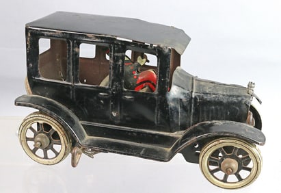 Louis Marks Tin Litho Windup Limo
