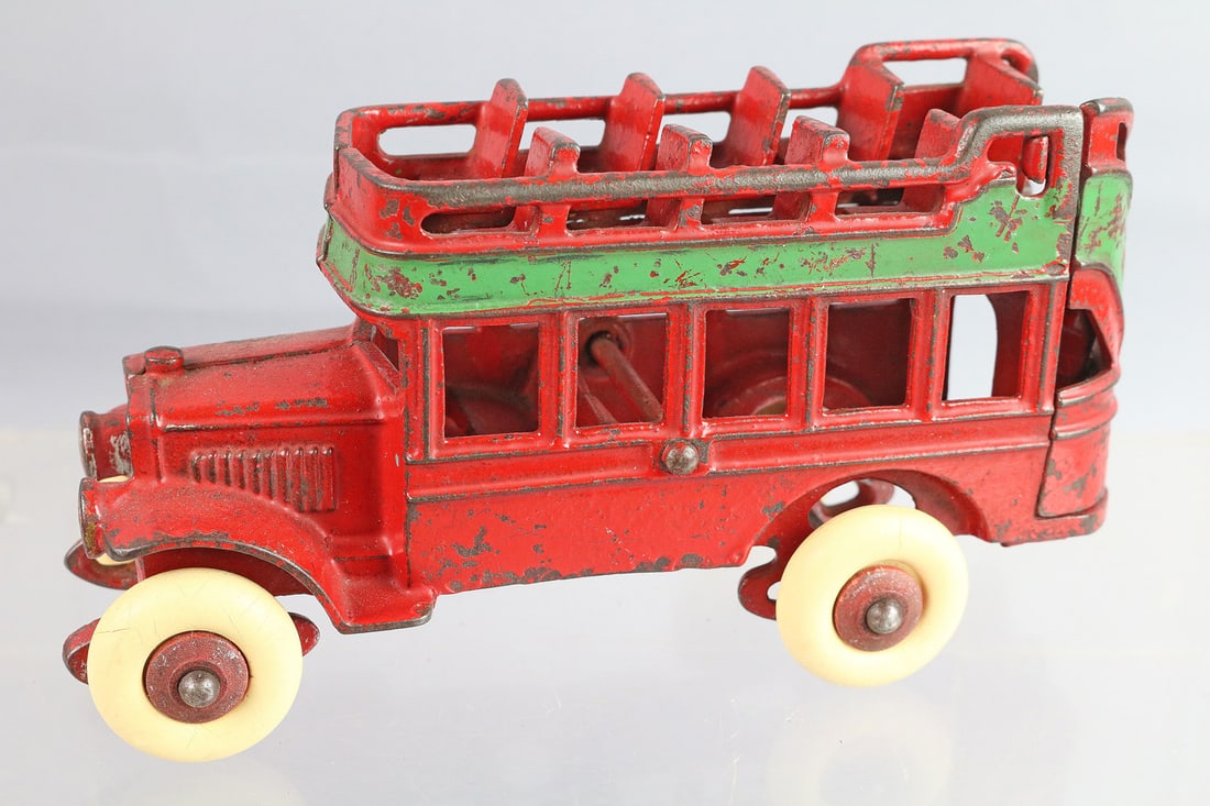 Kenton Cast Iron Double Decker Bus (1 of 4)