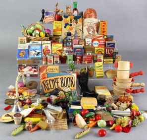 Doll House General Store Supplies and Food