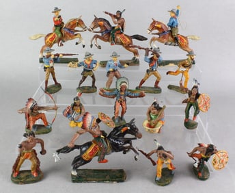Elastolin German Cowboys & Indians