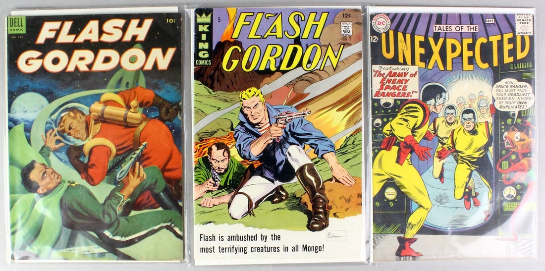 King, Dell, DC Flash Gordon & The Unexpected (1 of 4)