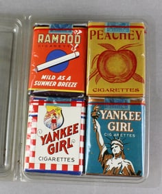 Mint Yankee Girl, Peachey & Ramrod Cigarette Packs