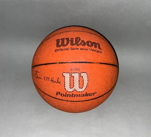 1989 Kevin McHale Signed Basketball, Celtics