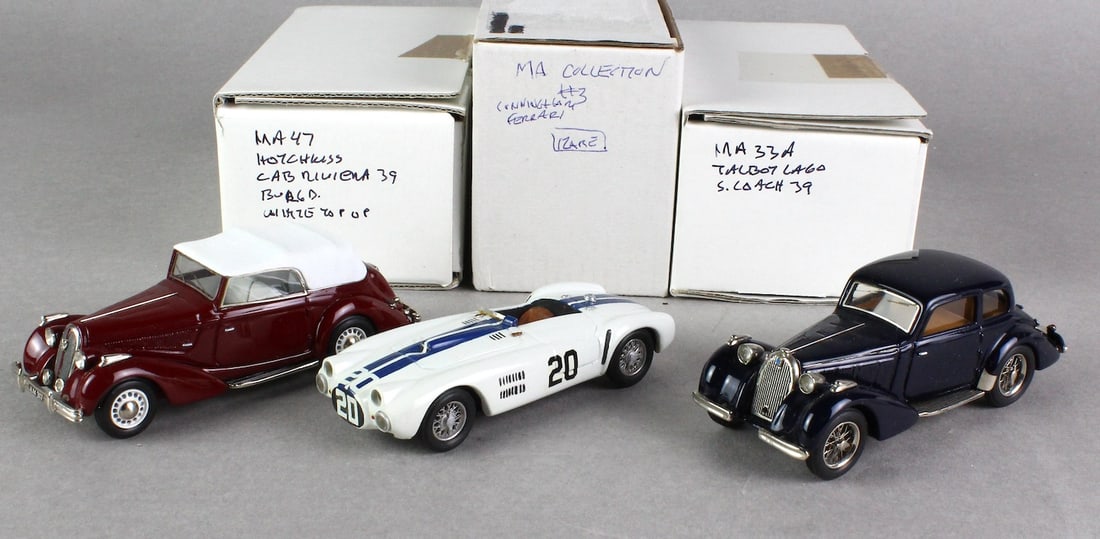 MA Collection Cars in Box incl. Ferrari Cunningham (1 of 4)