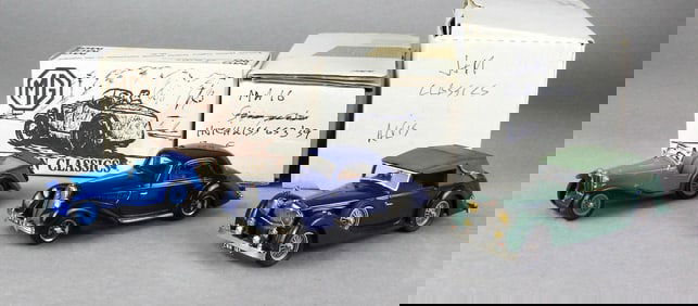 J&M Classics, MA Collection, Abingdon Diecast Cars in Box