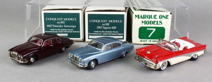 Conquest Models & Marque One Models Diecast in Box