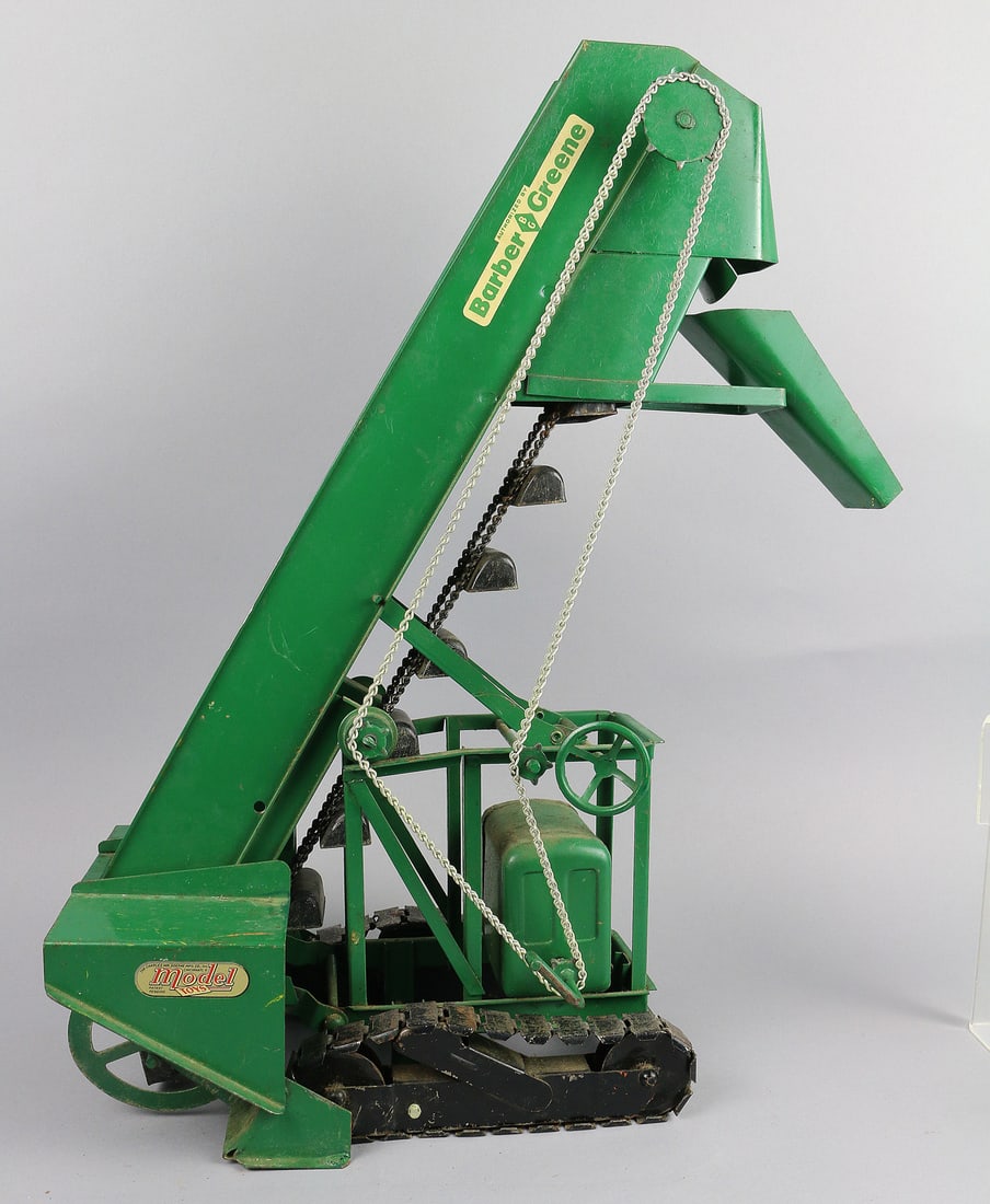 Doepke Model Toys Pressed Steel Bucket Loader: Doepke Model Toys Pressed Steel Bucket Loader,