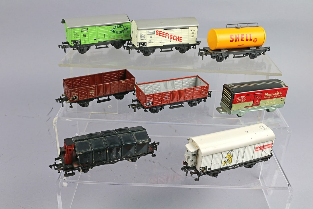 Fleischman N Gauge Train Lot: Fleischman N Gauge Train Lot, Germany, 9
